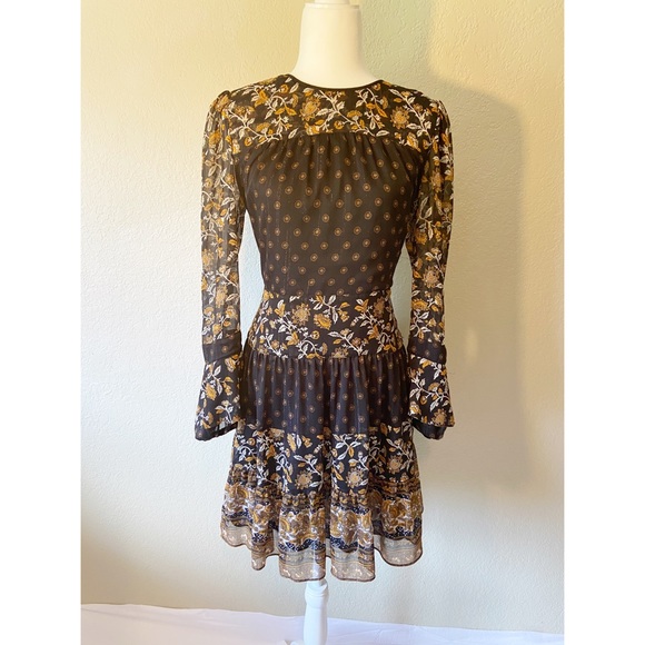 MICHAEL Michael Kors sheer sleeve dress - Picture 2 of 9